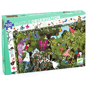 Garden Play Time Observation Puzzle (100 pieces)