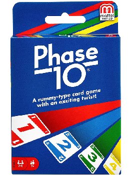 how many cards for phase 10