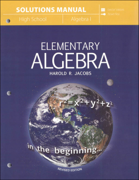 Elementary Algebra (Jacobs) Solutions Manual