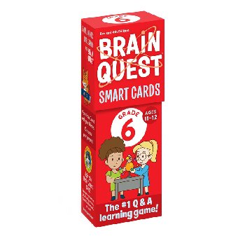 Brain Quest 6th Grade Smart Cards Rvsd 4th ED
