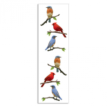 Birds Stickers - 1 package (3 sheets)