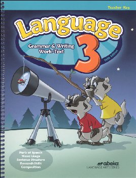 Language Arts 3 Teacher Key (5th Edition)