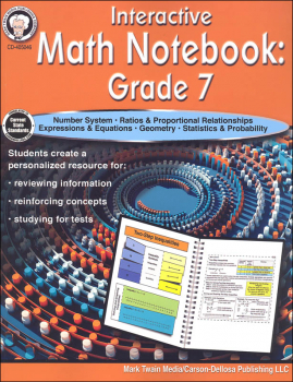 Interactive Math Notebook: Grade 7