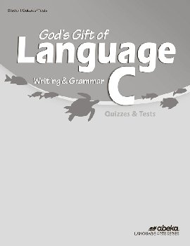 God's Gift of Language C Quizzes/Tests (3rd Edition)