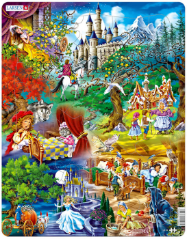 Grimm's Fairy Tales Puzzle (33 pieces - Maxi)