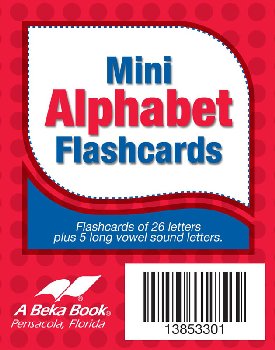 Miniature Alphabet Flashcards
