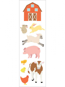 On the Farm Stickers - 1 package (3 sheets)