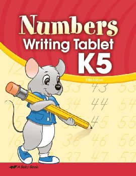Numbers Writing Tablet K5  (Unbound)