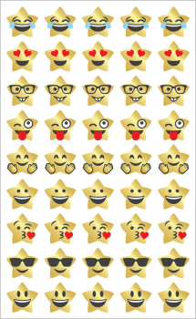 Star Emotion Stickers