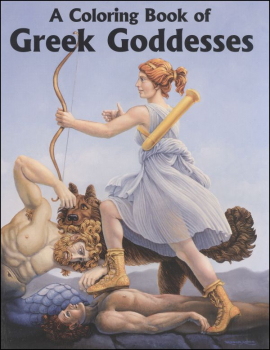 Coloring Book of Greek Goddesses
