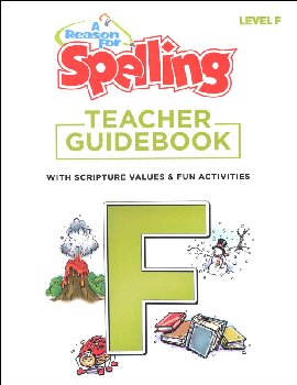 Reason for Spelling F Teacher Guidebook