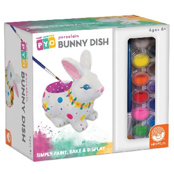Paint Your Own Porcelain Bunny Dish