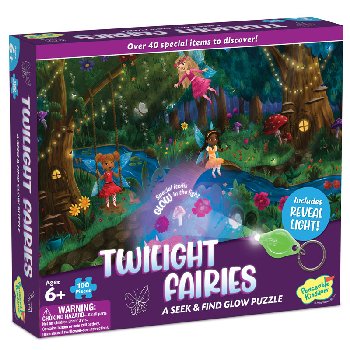 Seek & Find Glow Puzzles - Twilight Fairies