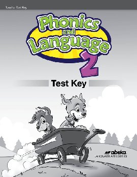 Phonics and Language 2 Test Key