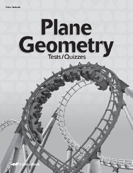 Plane Geometry Student Test and Quiz Book