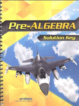 Pre-Algebra Solution Key for Selected Problems (Revised)