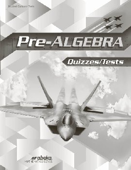Pre-Algebra Quiz and Test Student Book (Revised)