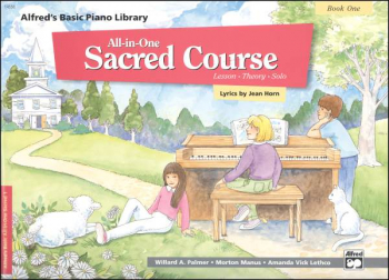 Alfred's Basic All-in-One Sacred Course Book 1