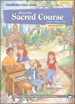 Alfred's Basic All-in-One Sacred Course Book 4