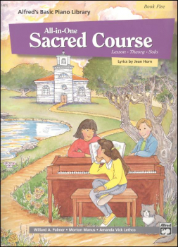Alfred's Basic All-in-One Sacred Course Book 5