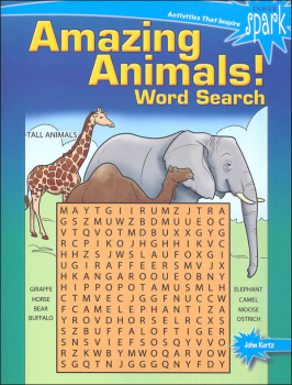 Amazing Animals Word Search (Dover Spark)