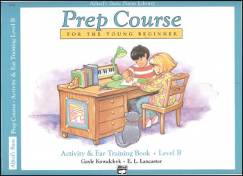 Alfred's Prep Course Level B Activity & Ear Training Book