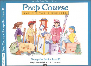 Alfred's Prep Course Level B Notespeller Book