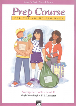 Alfred's Prep Course Level D Notespeller Book