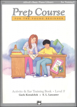 Alfred's Prep Course Level F Activity & Ear Training Book