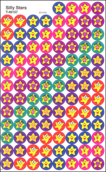 All About Reading Level 1 Smiling Star Stickers