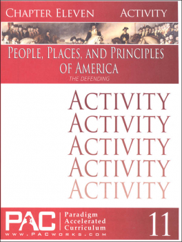 People Places & Principles of America Chapter 11 Activities (Year 2)