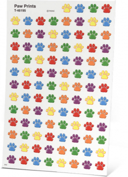 All About Spelling Level 3 Private Eye Paw Print Stickers