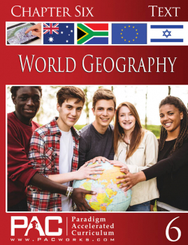 World Geography - Chapter 6 Text
