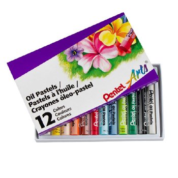 Pentel Oil Pastels 12-color Set