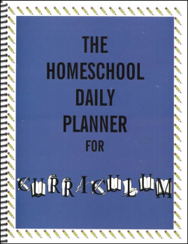Homeschool Daily Planner for Curriculum