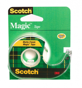 Scotch Magic Matte Finish Tape Dispensered Rolls (3/4