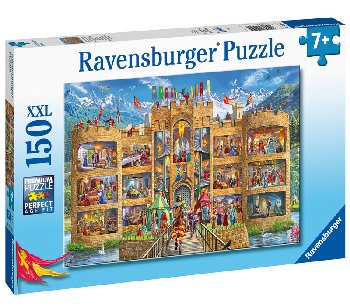 Cutaway Castle Puzzle (150 piece)