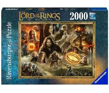 Lord of the Rings: Two Towers Puzzle (2000 piece)