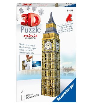 Mini Big Ben 3D Puzzle (54 piece)