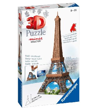 Mini Eiffel Tower 3D Puzzle (54 piece)
