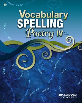 Vocabulary, Spelling, Poetry IV Student Book