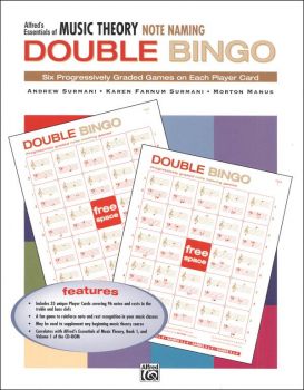 Essentials of Music Theory Note Naming Bingo