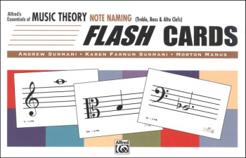 Essentials of Music Theory Note Naming Flash Cards