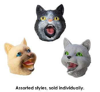 Cat Hand Puppet (assorted color)
