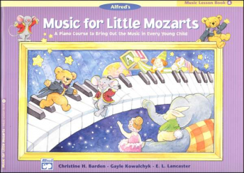 Music for Little Mozarts Music Lesson Book 4