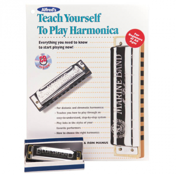 Teach Yourself to Play Harmonica Book, CD and Harmonica Set