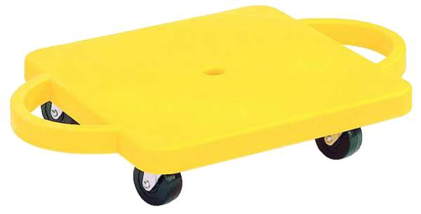 Scooter Board w/ Handles (Yellow)