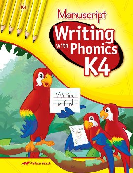 Writing with Phonics K4 Manuscript Bound Book