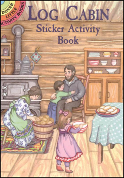 Log Cabin Small Format Sticker Activity Book
