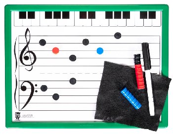 Magnetic Piano/Stringed Instruments Board 9" x12"